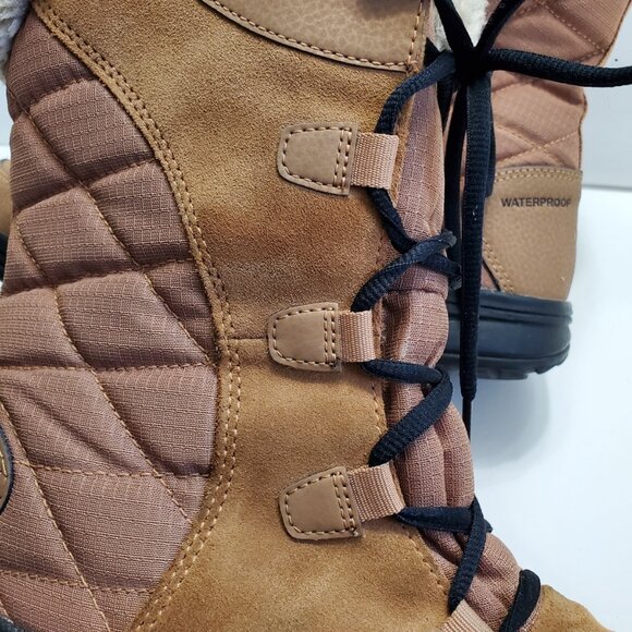 Columbia Women's Discontinued Ice Maiden II winter snow Boot SUPER CLEAN Sz: 10 - Picture 2 of 9